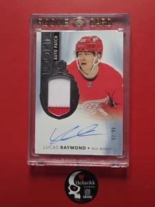 2021-22 Lucas Raymond /99 The Cup Rookie Patch Auto #200 Red Wings Detroit UD - Bild 1 von 2