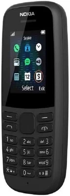 Telefono Cellulare Nokia 105 2019 Nero Dual Sim Garanzia 24 Mesi - Immagine 1 di 4