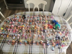 L.O.L. Überraschung! Puppen Konvolut - 160 Teile LOL Puppen, Haustiere & Babys mit Zubehör - Bild 1 von 17