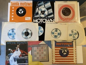JOB LOT 11 x Motown Artists 7" Vinyl Records great Collection - Picture 1 of 1