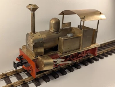 Kitbuilt Brass G Gauge “Tich” 0-4-0T to the LBSC Design – Battery Operated - Image 1 of 4