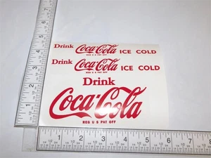 Smith Miller Yellow GMC Coca Cola Truck Replacement Sticker Set SM-064 - Picture 1 of 2