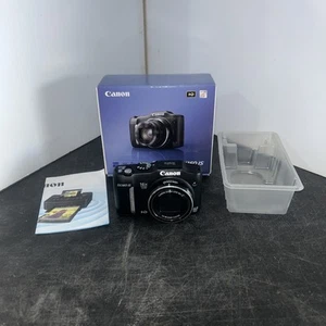 Canon Powershot sx160 is 16.0mp Digital Camera Works w/Memory Card, Box, Battery - Picture 1 of 10
