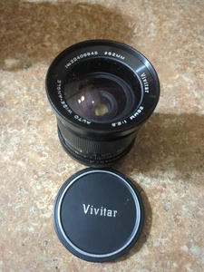 Vivitar 28mm f/2.5 Auto Wide-Angle Lens 62mm – Made in Japan – With Cap Exc Cond - Picture 1 of 6