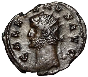Gallienus Antoninianus "Portrait Left / Providentia" Very Rare - Picture 1 of 5