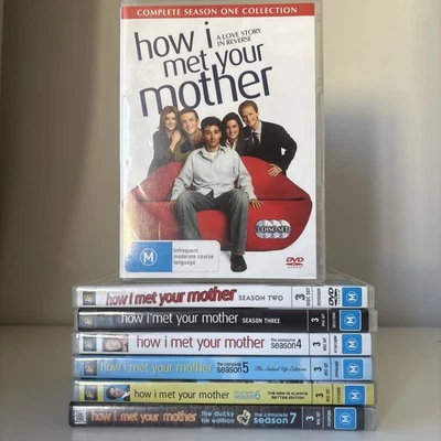 How I Met Your Mother DVD TV Series Seasons 1-7 1 2 3 4 5 6 7 PAL Region 4 - Image 1 of 4