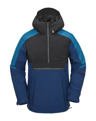 Volcom Brighton Pullover Men's Winter Jacket, Navy, Large - Image 1 of 4