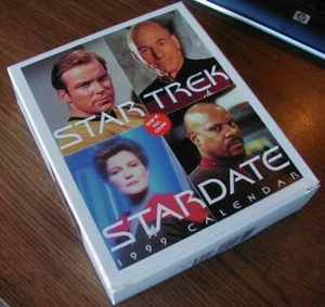 Calendario de escritorio Star Trek 1999 - Imagen 1 de 1