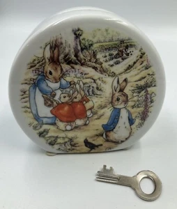 Beatrix Potter Peter Rabbit Porcelain Ceramic Money Box 2011 Porzellan Germany - Picture 1 of 4