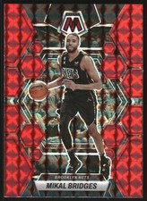 2022-23 Panini Mosaic Mosaic Red #2 Mikal Bridges