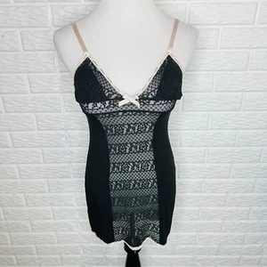 Victoria’s Secret Negligee Dessous schwarz Spitze weich dehnbar Größe S - Bild 1 von 8