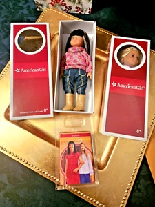 American Girl 1st Version Sealed Julie & Open Box Ivy Mini Dolls *Best Friends* - Picture 1 of 12