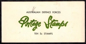 Australian Defense Forces 1967 Booklet SG MB1a w/ SG 386b PERFECT RARE CV L85 - Picture 1 of 1
