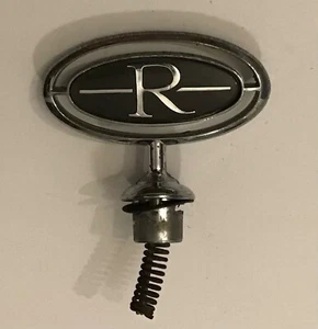OEM 1986 1987 1988 1989 1990 1991 1992 1993 Buick Riviera Hood Ornament Chrome - Picture 1 of 4