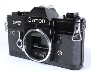 Cámara fotográfica Canon FT QL 35mm SLR cuerpo NEGRO de JAPÓN 【Exc】#712420 - Imagen 1 de 12