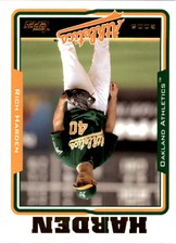 2005 Topps Oakland Athletics Baseball Card #266 Rich Harden