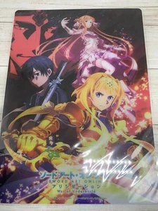 SAO Sword Art Online Plastic Sheet Shitajiki Kirito Asuna Alice Crux From Japan - Picture 1 of 3