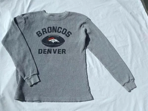 DENVER BRONCOS Langarm Thermo Shirt.  Jungen Größe L (14/16) - Bild 1 von 3