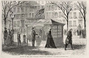 Soldados de la Guerra Civil Empresa de Mensajeros y Despachos Veteranos Discapacitados 1868 - Imagen 1 de 1