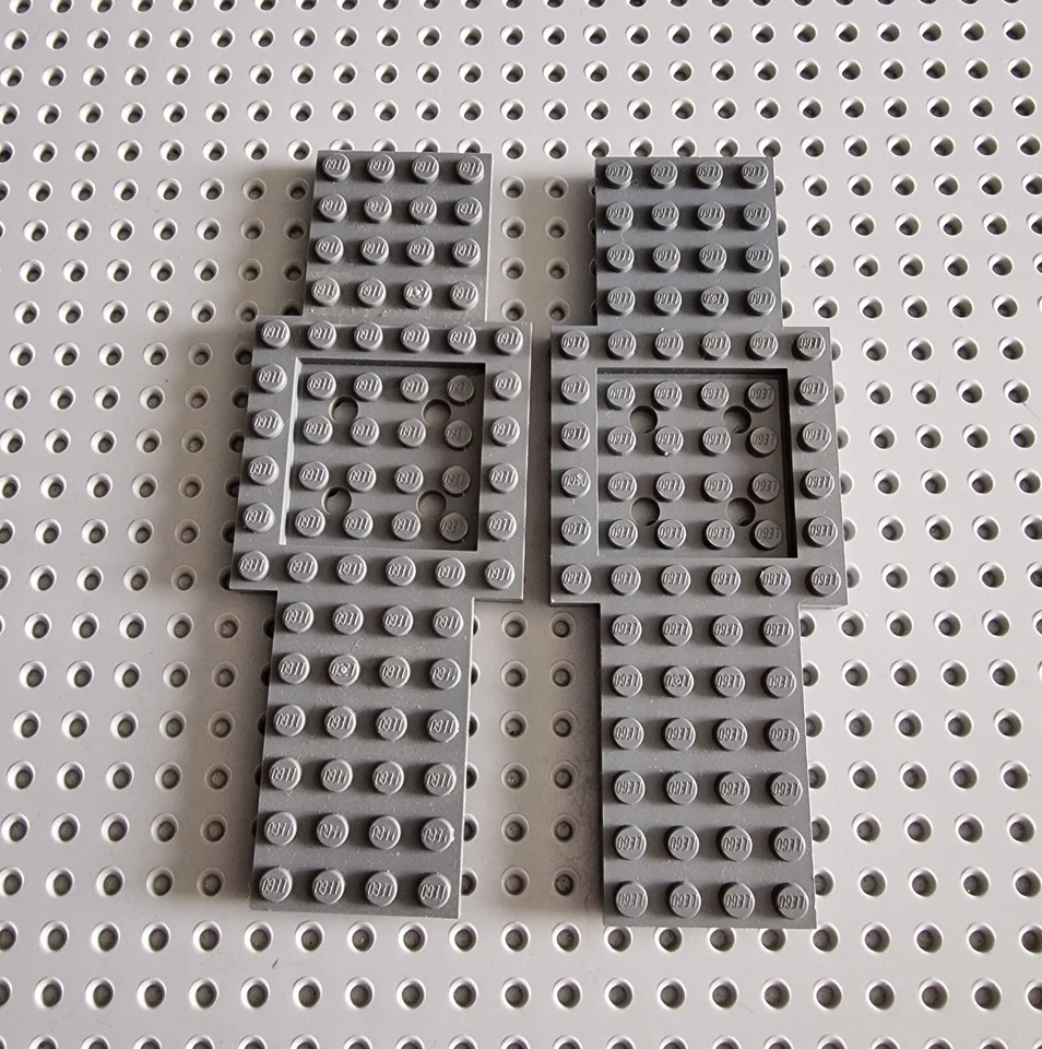 LEGO Fahrgestell Chassis 6x16 neu dunkelgrau Dark Bluish Gray Vehicle 52037 A133 - Bild 1 von 1