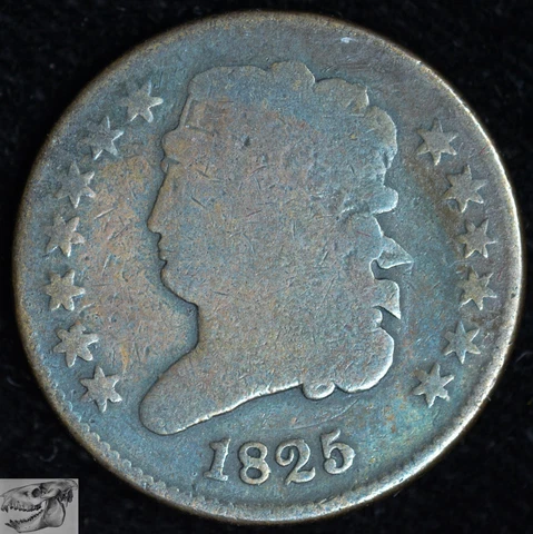 1825 Half Cent, C-1, Ex. Ford, Findlay Coins 1977, Provenance, Good+, C6339 Cover