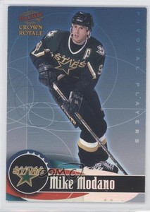 1998-99 Pacific Crown Royale Pivotal Players Mike Modano #7 HOF