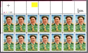 Scott #2377 Francis Ouimet Plate Block of 14 Stamps - MNH - Picture 1 of 1