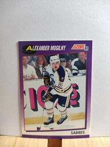 ALEXANDER MOGILNY 🏆1991 SCORE #236 SABRES NHL Hockey Card🏆 - Bild 1 von 2