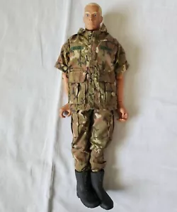 Vtg 1996 GI JOE Hasbro 12" US Marines ACTION FIGURE #91971 MODERN CAMO Outfit - Picture 1 of 2