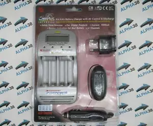 Cargador de batería Intercept MW 6178 Battery Charger + Discharge Mignon AA Micro AAA - Imagen 1 de 2