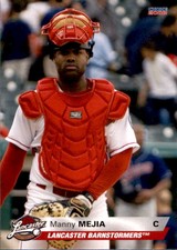 2008 Lancaster Barnstormers Choice #16 Manny Mejia Pleasantville New Jersey Card