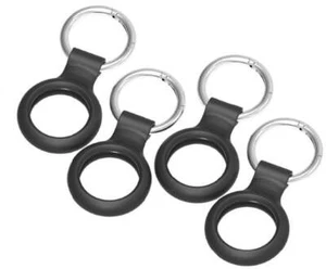 Onn. Schutzhalterung für Apple AirTag mit Karabiner-Stil Ring Silikon Bl... - Bild 1 von 6