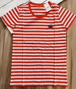 J. Crew Factory Damen "Striped Crab" Sammler T-Shirt - Bild 1 von 5