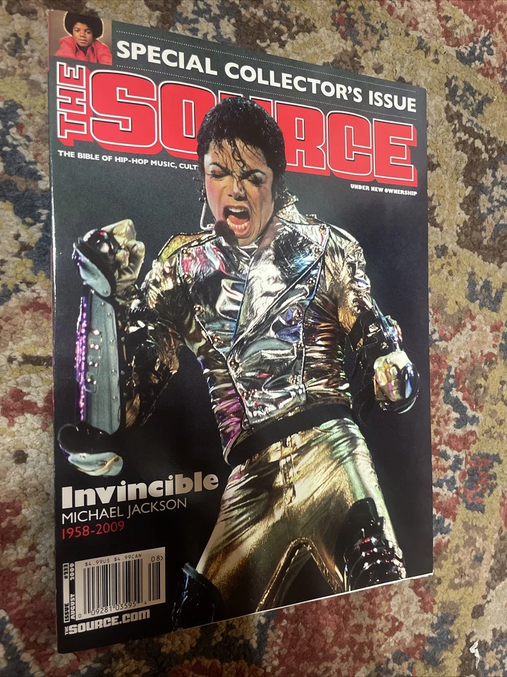 THE SOURCE Magazine Presents MICHAEL JACKSON Invincible The Tribute August 2009 - Image 1 of 1