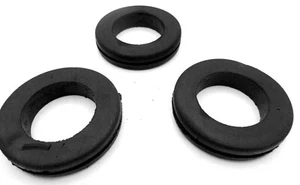 Rubber Grommets - Fits 1.5" Hole, 1/16" Thick Panel Material, Has 1 1/8"ID - Picture 1 of 10