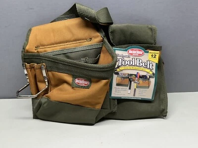 Bucket Boss Brand Handyman’s 12 Pocket Tool Belt #55032 NEW - Image 1 of 4