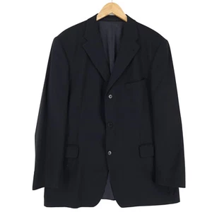 Strellson Blazer Jacket Virgin Wool Black Ir7 Size EU 54 UK/US 44 - Picture 1 of 9