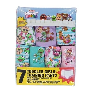 4t Muppet Babies Girls 7-Pack Training Pants Underwear Toddler Little Kid Infant - Picture 1 of 2
