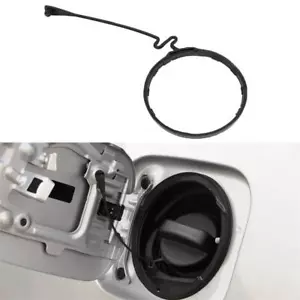 Black Fuel Tank Cap Cover Rope Ring 77300-0604 For Toyota RAV4 2006-2012 - Picture 1 of 11