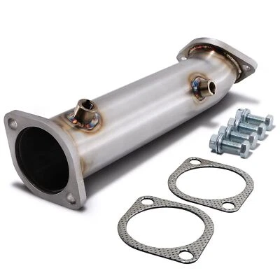 DIRENZA 3" STAINLESS EXHAUST GPF DELETE DOWNPIPE FOR HYUNDAI I20N 1.6 TURBO 21+ - Image 1 of 4