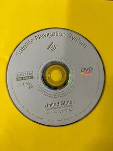 2011 Honda Acura Navigation System DVD Disc ver 4.A2 Map BM515AO - Picture 1 of 4