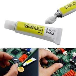 Wärmeleitpaste für Kühlkörper CPU Kühler Silikon Kühlkleber NEUF 2025 B🥇 - Afbeelding 1 van 11
