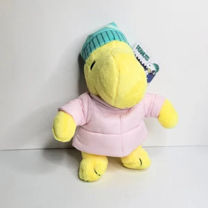 2024 Peanuts Woodstock Pink Puffy Coat CVS Christmas Winter Puffer Jacket Plush - Picture 1 of 4