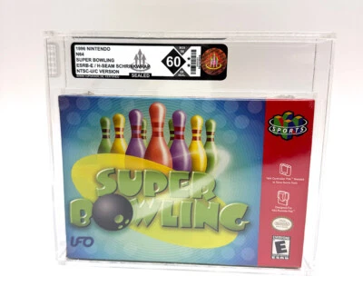 Super Bowling Nintendo 64 | N64 UFO INTERACTIVE 1UPGRADE 60 NEW+ SEALED RARITY ! - Image 1 of 4