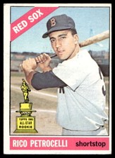 1966 Topps #298 Rico Petrocelli  Boston Red Sox VG-VGEX