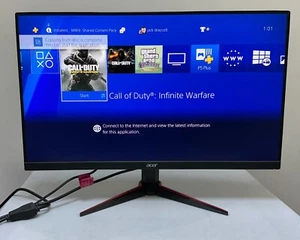 ACER NITRO VGC27 27" IPS LED FULL HD GAMING MONITOR WORKS PERFECT EXCELLENT - Picture 1 of 11