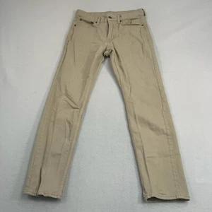 Old Navy Jeans Herren 29 x 30 hellbraun gerades Bein schmal mittlerer Bund - Bild 1 von 9