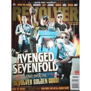 AVENGED SEVENFOLD revolver THERESE LANZ lzzy hale VAMPIRES EVERYWHERE + POSTER - Picture 1 of 7