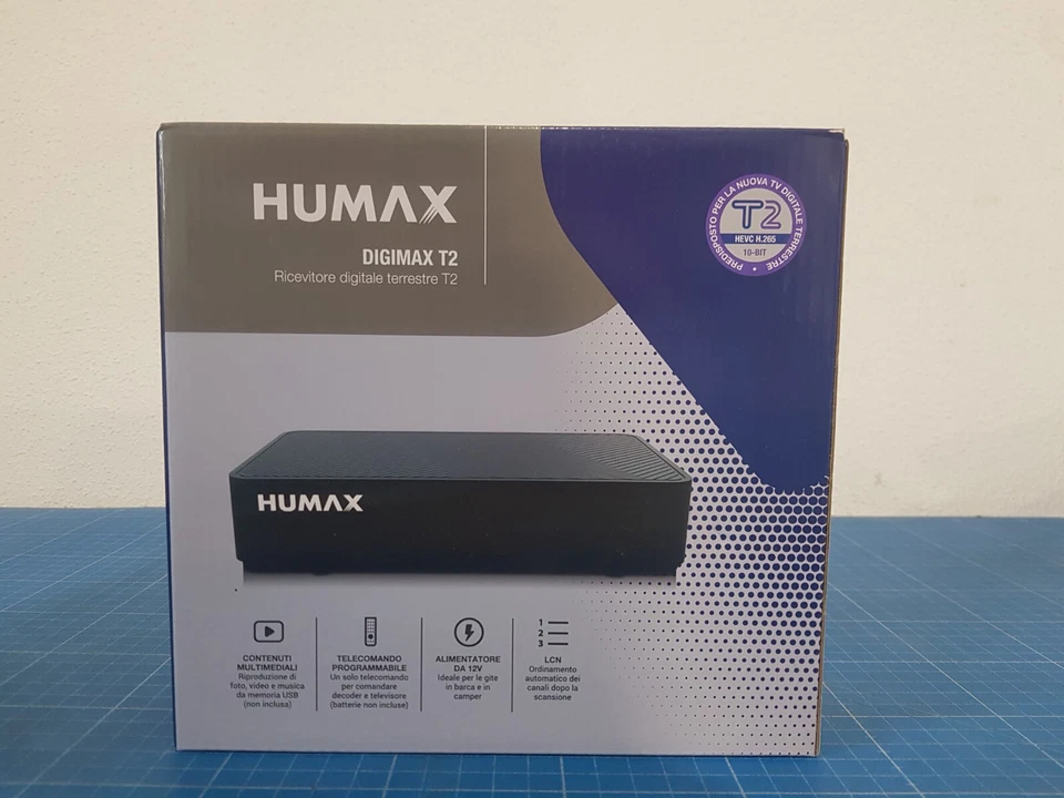 Humax Digimax HD-2022T2 T2 DTT FTA Zapper Decoder _0.4_5 - Bild 1 von 4