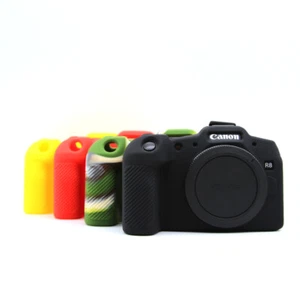 Funda protectora de goma de silicona para cámara Canon EOS R8 - Imagen 1 de 43